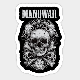 32 IDE MANOWAR VTG Sticker